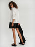 Forme d'Expression Square Shirt White